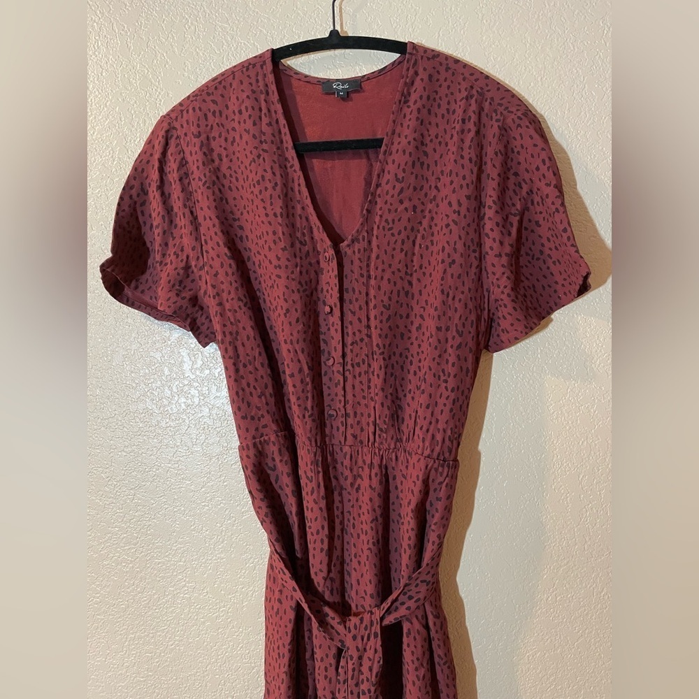 Rails Elegant Burgundy Button-Up Jumper - Picture 2 of 6